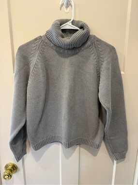 JEANNE PIERRE Light Gray women's Turtleneck Sweater